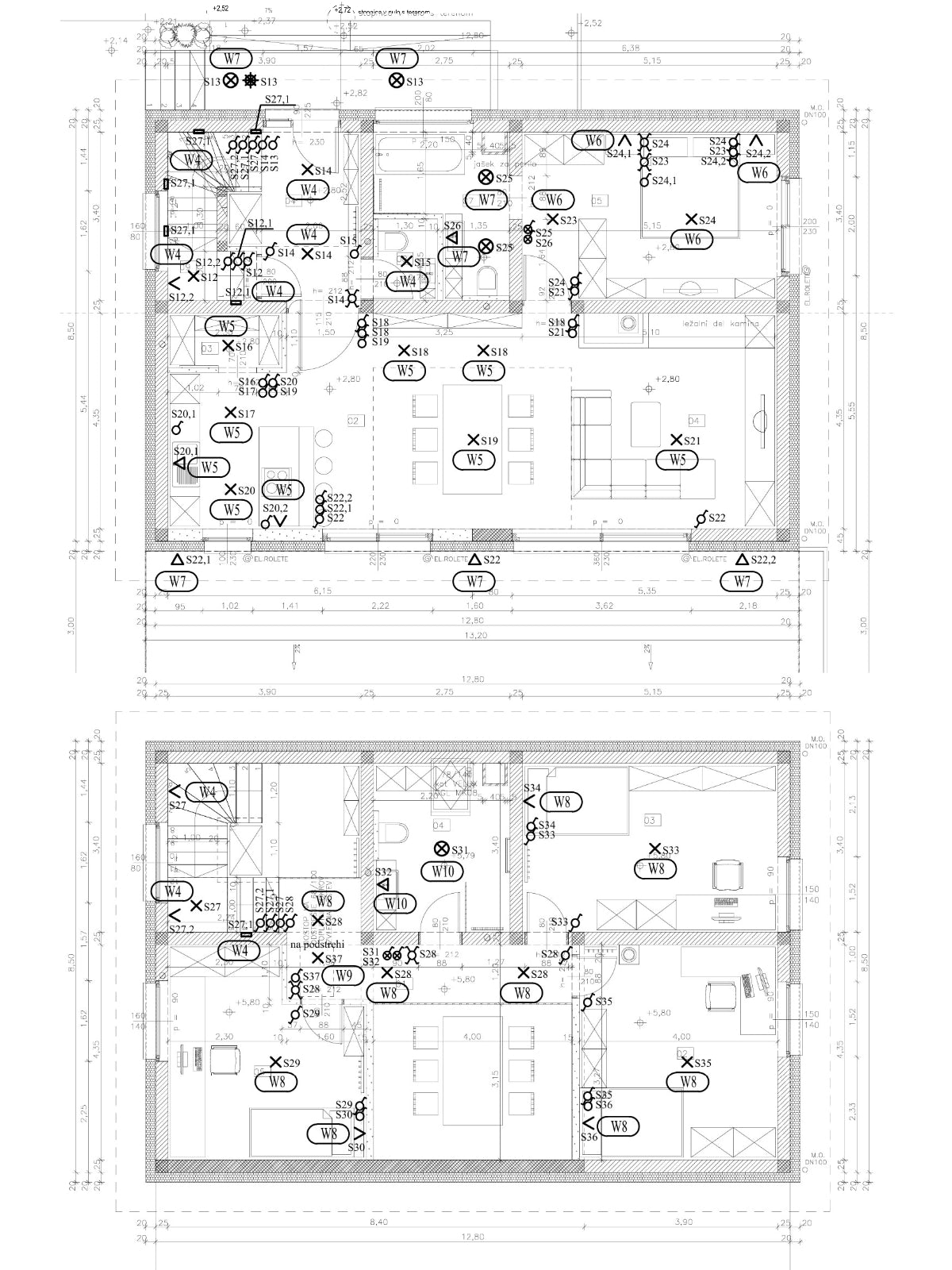 Architekturdesign für Dachgeschosswohnungen über 80 m²